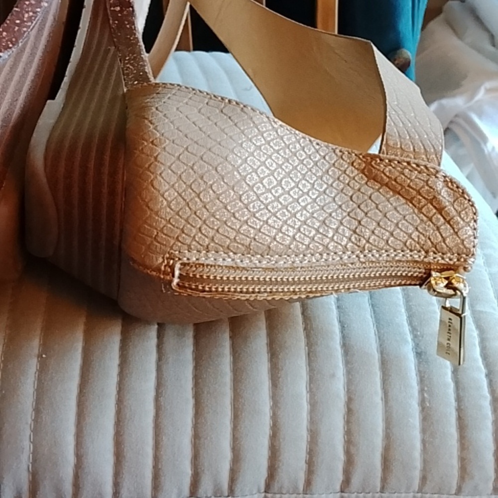 Kenneth Cole Tan Ankle Strap Sandals 9.5 Med - Picture 5 of 16
